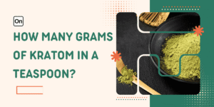 how many grams of kratom in a teaspoon