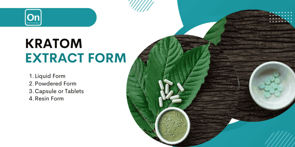 kratom extract form