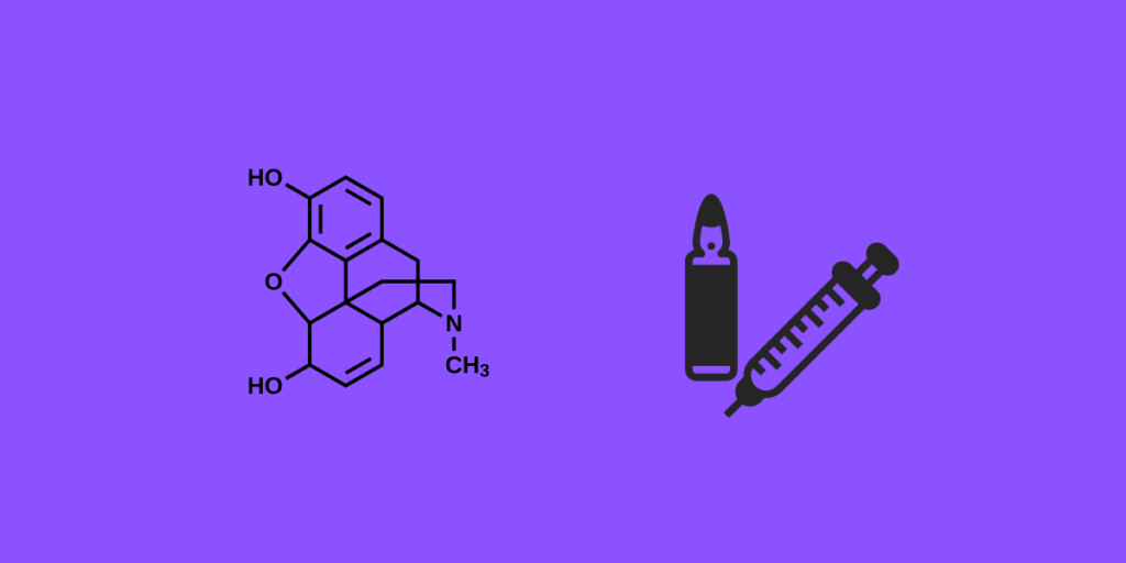 morphine formula