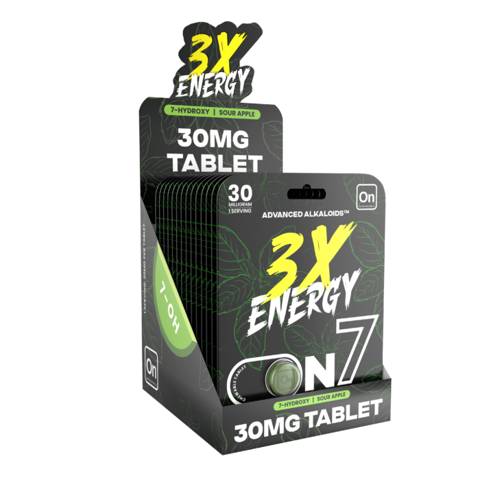 1 Count tablet - 30MG Strength - Energy Tablet - 7 Hydroxy tablet