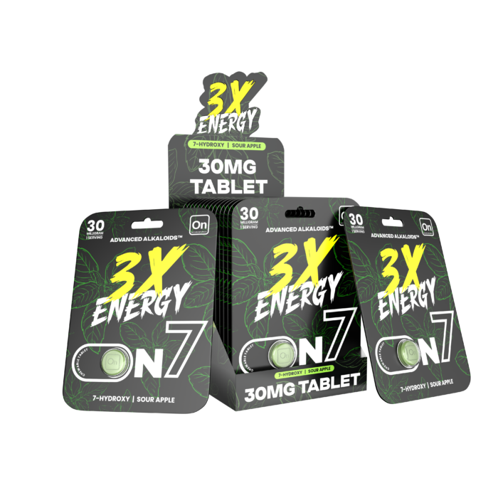 30MG - 1 count tablet energy 7hydroxy tablets