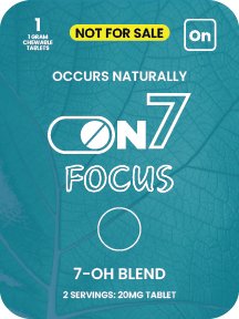 1 Count focus 20mg sample