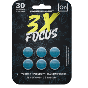 3X Focus 6 Count 30MG