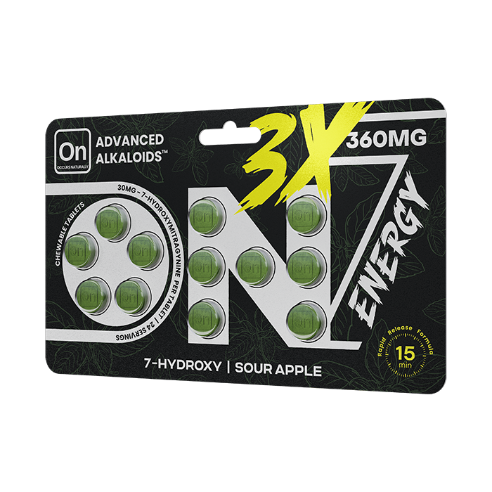 12ct 3x Green Tilted Left