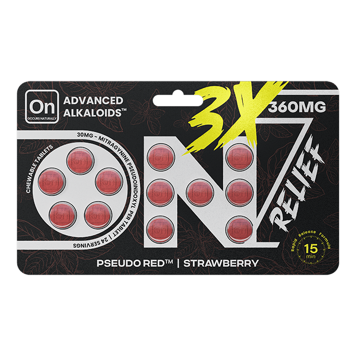 Relief Pseudo Red 12 Count – 360MG