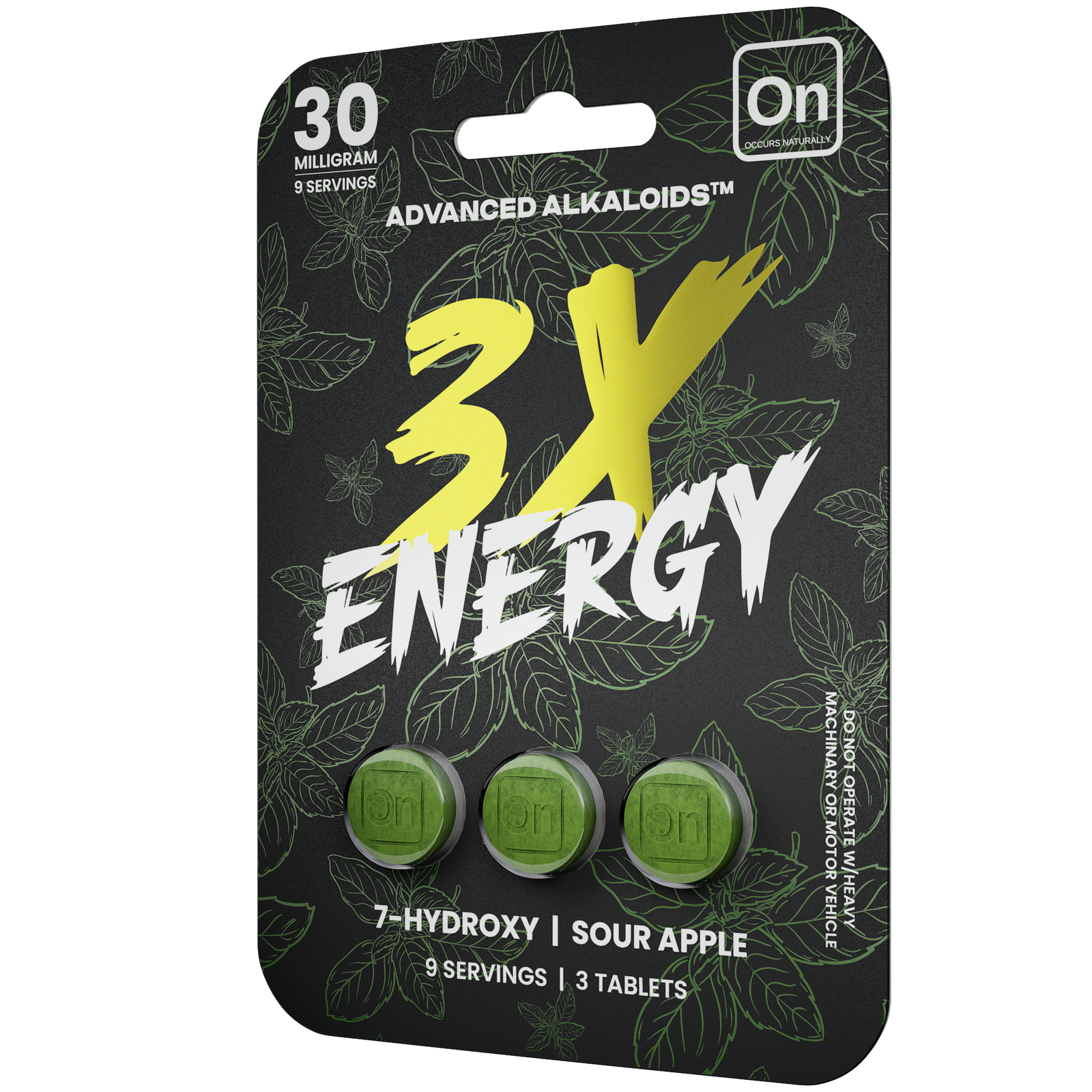 3ct 3x Green Tilted Left Energy 3ct 3x Green Tilted Left Energy