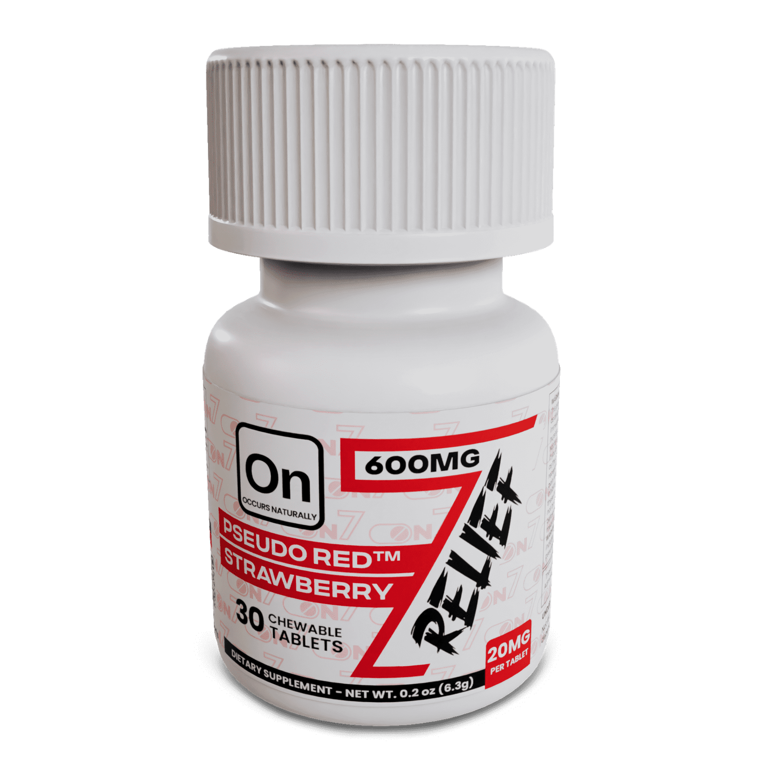 600MG 30Count Relief- top 600MG 30Count Relief- top