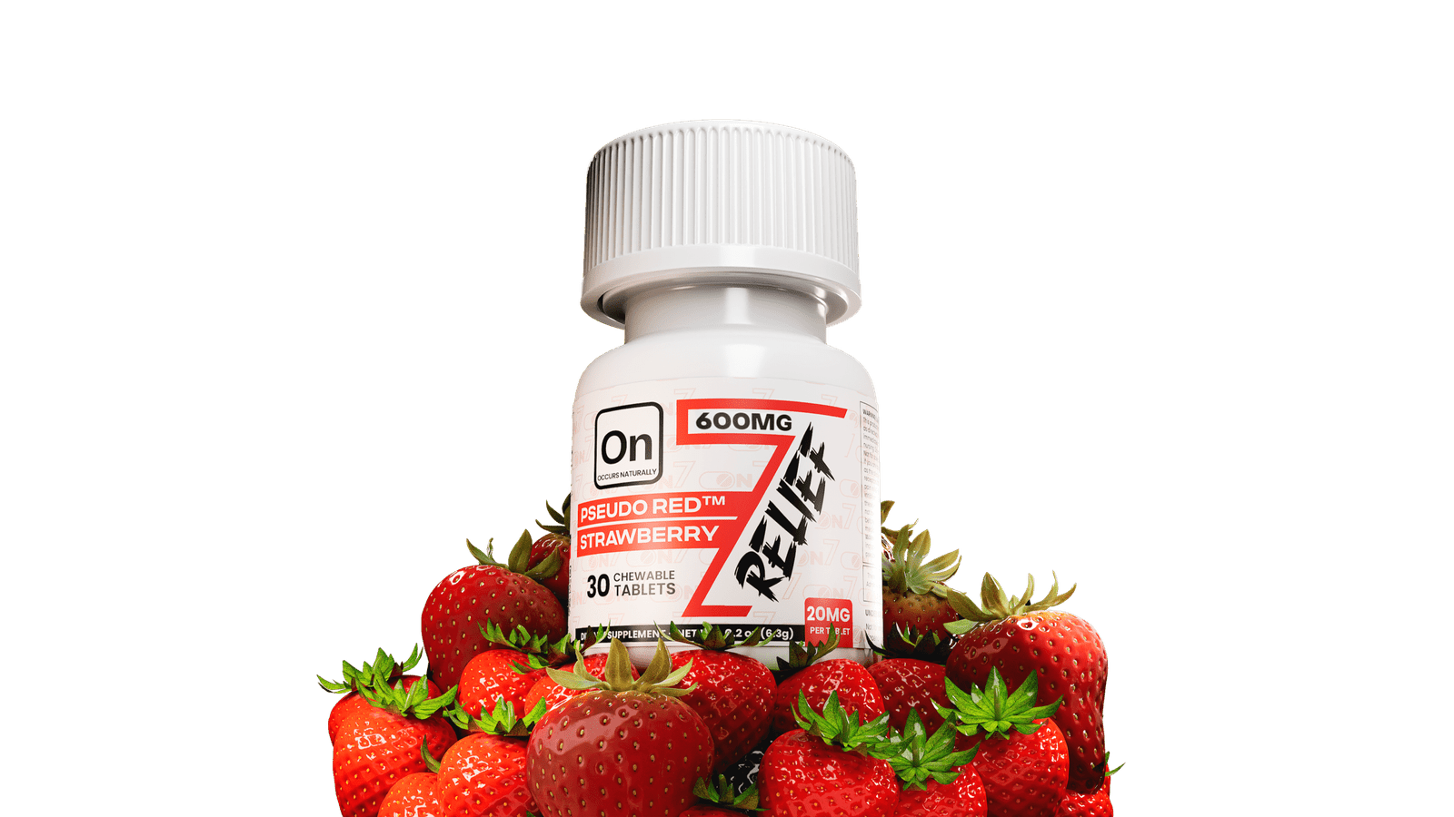 Strawberry_Mount 600MG 30Count Relief Strawberry_Mount 600MG 30Count Relief