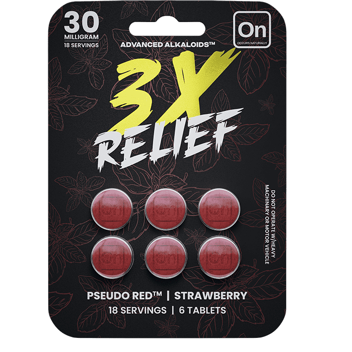 6ct 3x Red Front