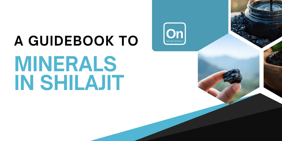 minerals in shilajit